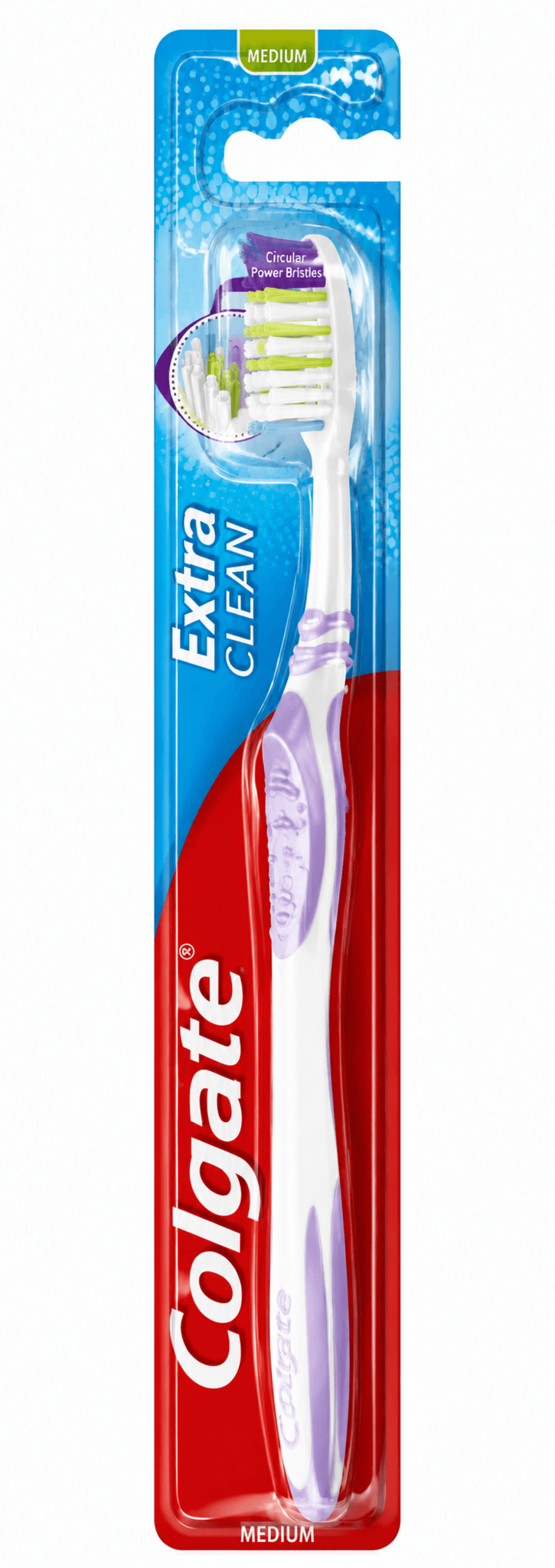 Colgate Extra Clean Tandenborstel | Medium | 1 stuk | Dagelijkse Reiniging