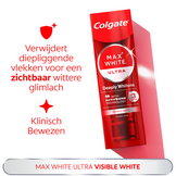 Colgate Max White Ultra Deep Clean Tandpasta | 75 ml | Visible White