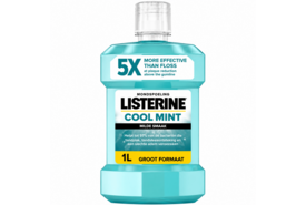 Listerine Cool Mint Mild Mondwater | 1000 ml | Milde Frisheid