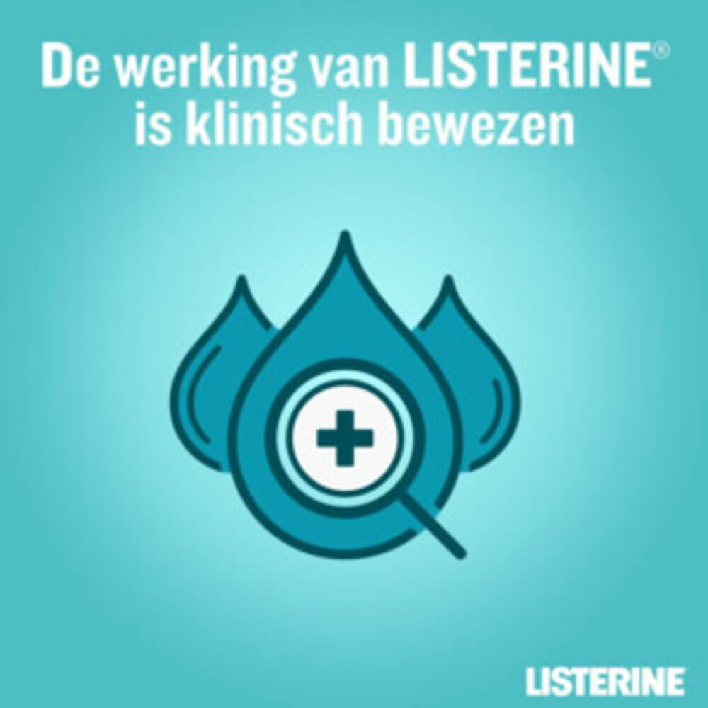 Listerine Cool Mint Mild Mondwater | 1000 ml | Milde Frisheid