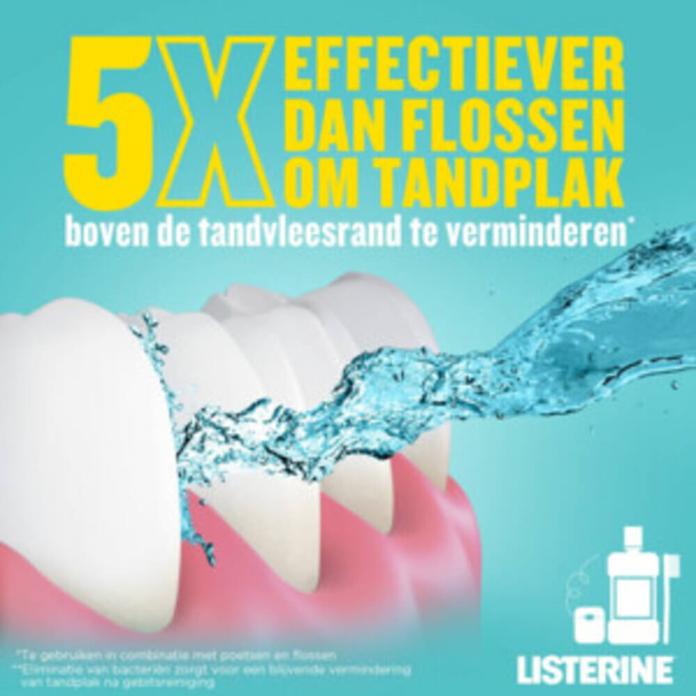Listerine Cool Mint Mild Mondwater | 500 ml | Milde Frisheid