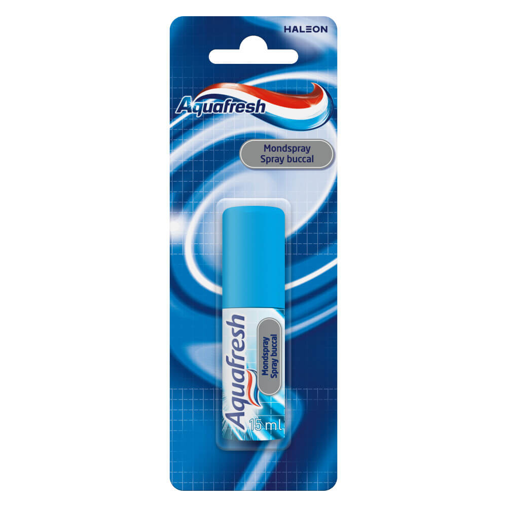 Aquafresh Mondspray Voordeelverpakking - 12 Stuks