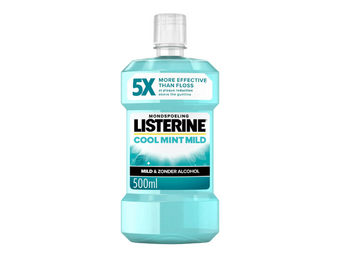 Listerine Cool Mint Mild Mondwater | 500 ml | Milde Frisheid