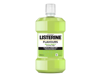 Listerine Mild & Minty Mondwater | 500 ml | Milde Frisse Adem