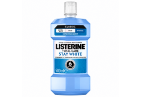 Listerine Total Care Stay White Mondwater | 500 ml | Natuurlijk Witte Tanden