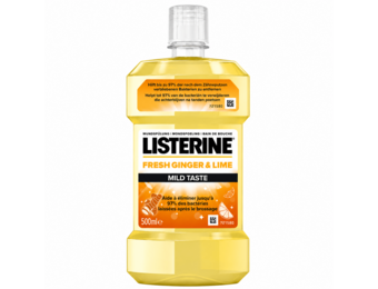 Listerine Fresh Ginger & Lime Mild Mondwater | 500 ml | Milde Frisse Adem