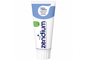 Zendium Fresh + White Tandpasta | 75 ml | Natuurlijk Witte Tanden