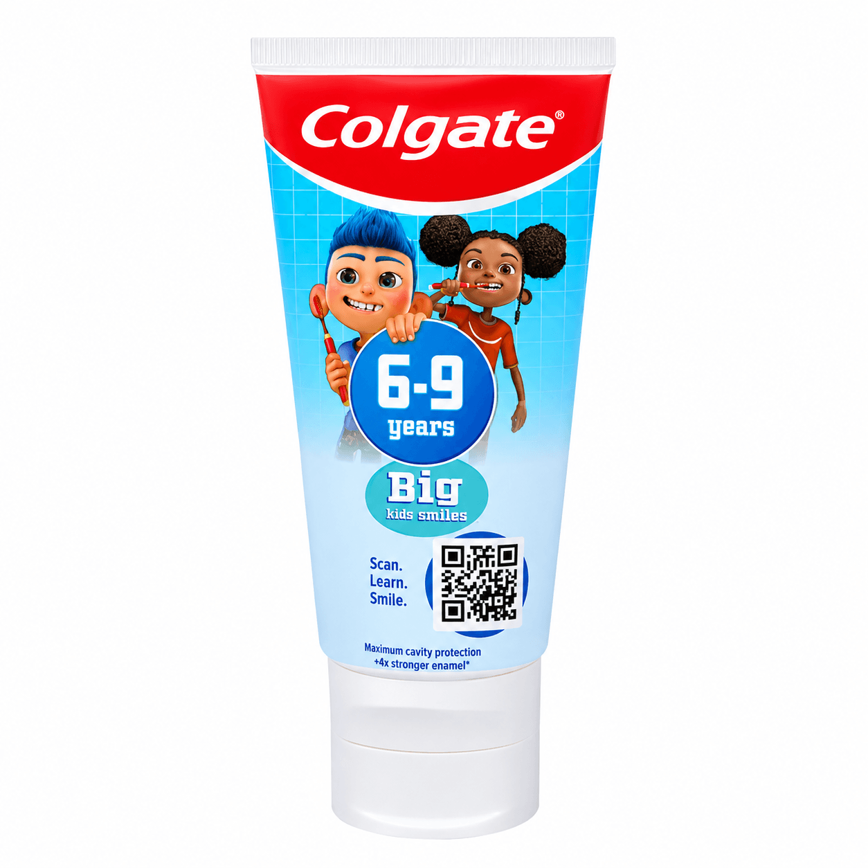 Colgate Big Kids Smiles Tandpasta | Mild Mint | 50 ml | 6 tot 9 Jaar