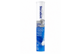 Steradent Active Plus Reinigingstabletten | 30 stuks | Gebitsprothese Reiniging