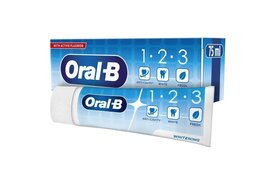 Oral-B 1-2-3 Whitening Tandpasta | 75 ml | Wittere Tanden