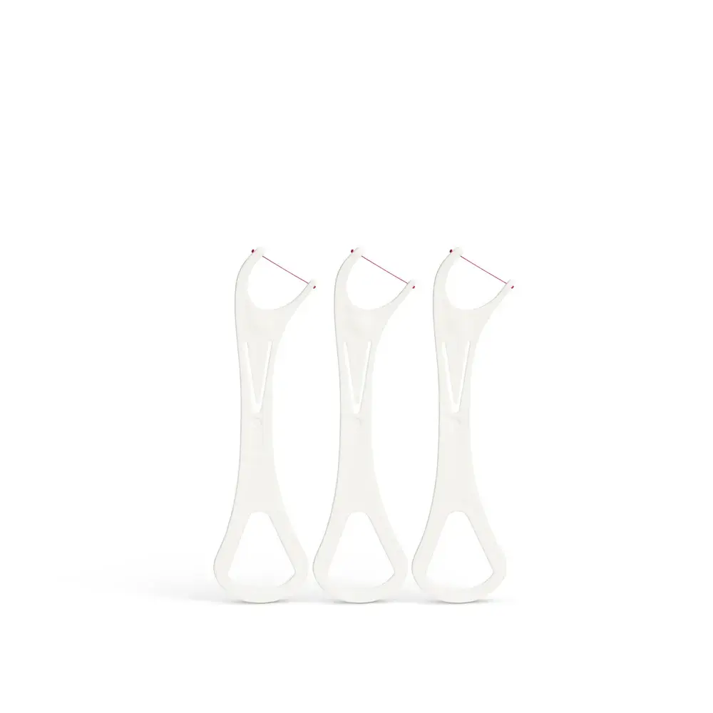 Clearsmile 3-in-1 Floss & Scraper Mint | 20 stuks | Flossen & Tongreiniging | 20 stuks