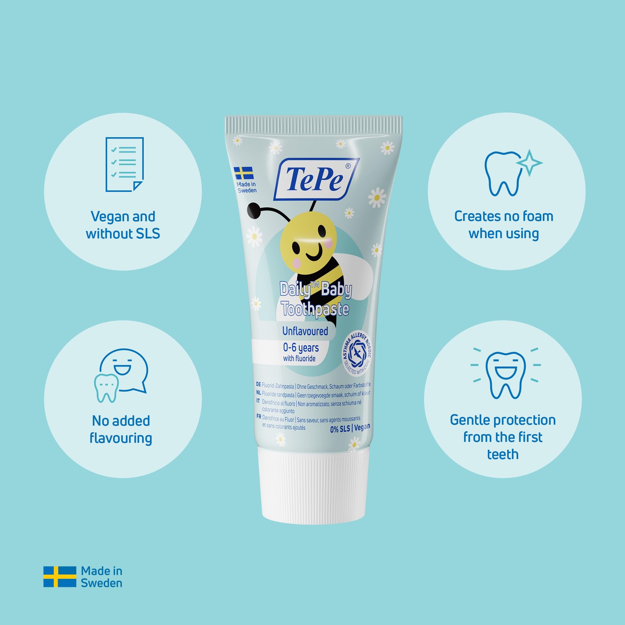 TePe Daily Baby Tandpasta - 50 ml