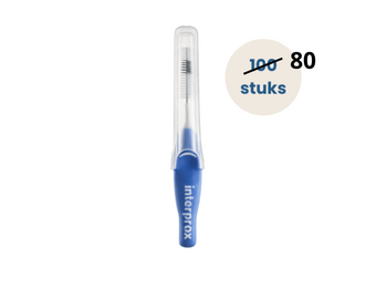 Interprox Ragers Premium Conical 3,5-6 mm Blauw | 80 stuks (Tweedekans)