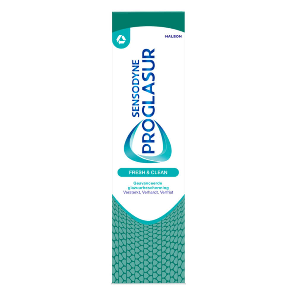 Sensodyne Proglasur Fresh & Clean Tandpasta | 75 ml | Glazuurbescherming & Frisse Adem