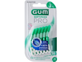 GUM Soft Picks PRO Large - 3 x 30 Stuks - Voordeelverpakking
