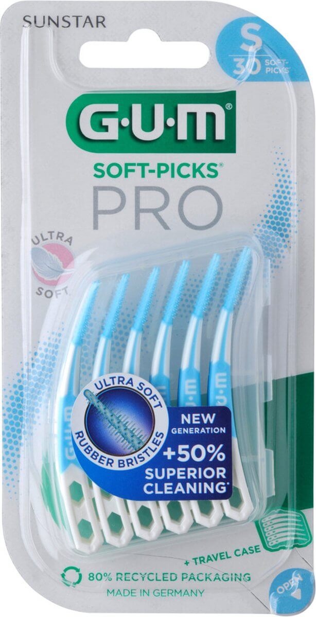 GUM Soft Picks PRO Small - 3 x 30 Stuks - Voordeelverpakking
