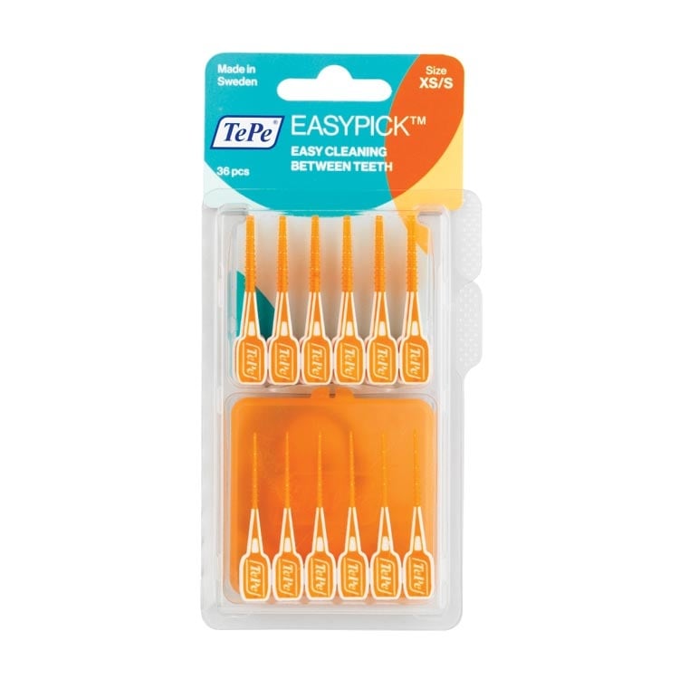Tepe Easypick Oranje XS/S - 3 x 36 Stuks - Voordeelverpakking
