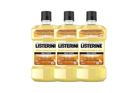 Listerine Fresh Ginger & Lime Mild Mondwater | 3 x 500 ml