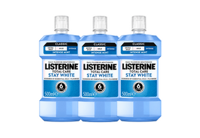 Listerine Total Care Stay White Mondwater - 3 x 500 ml