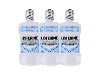 Listerine Advanced White Mild Mondwater - 3 x 500 ml