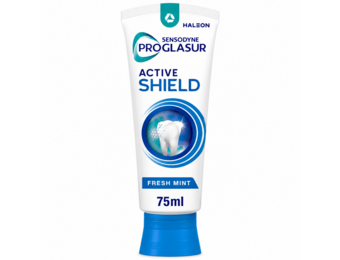 Sensodyne Proglasur Active Shield Fresh Mint Tandpasta | 75 ml | Glazuurbescherming & Fris Mondgevoel