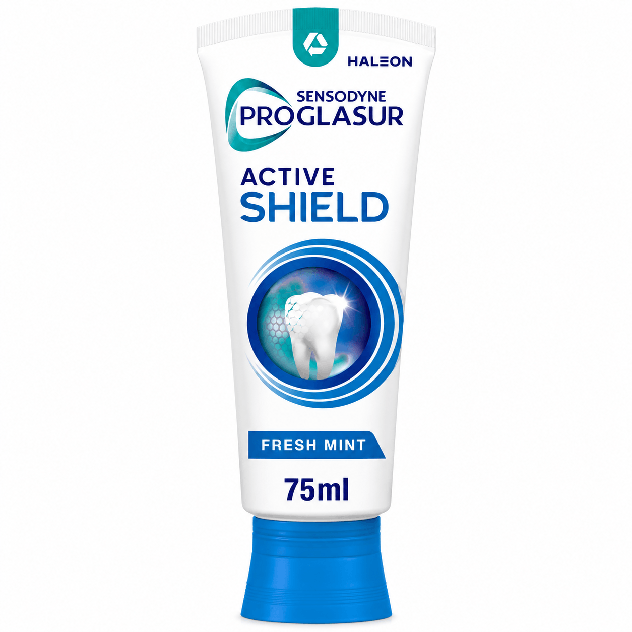 Sensodyne Proglasur Active Shield Fresh Mint Tandpasta | 75 ml | Glazuurbescherming & Fris Mondgevoel