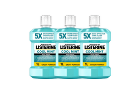 Listerine Cool Mint Mild Mondwater - 3 x 1000 ml