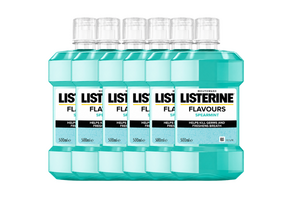 Listerine Spearmint Mondwater - 6 x 500 ml