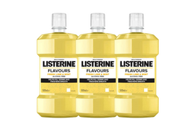 Listerine Fresh Lime & Mint Mondwater - 3 x 500 ml