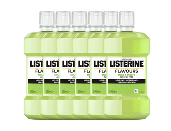 Listerine Mild & Minty Mondwater - 6 x 500 ml