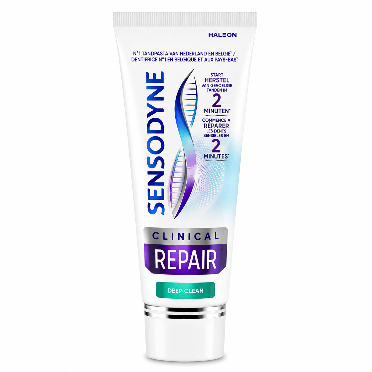 Sensodyne Clinical Repair Deep Clean Tandpasta | 75 ml | Gevoelige Tanden & Diepe Reiniging