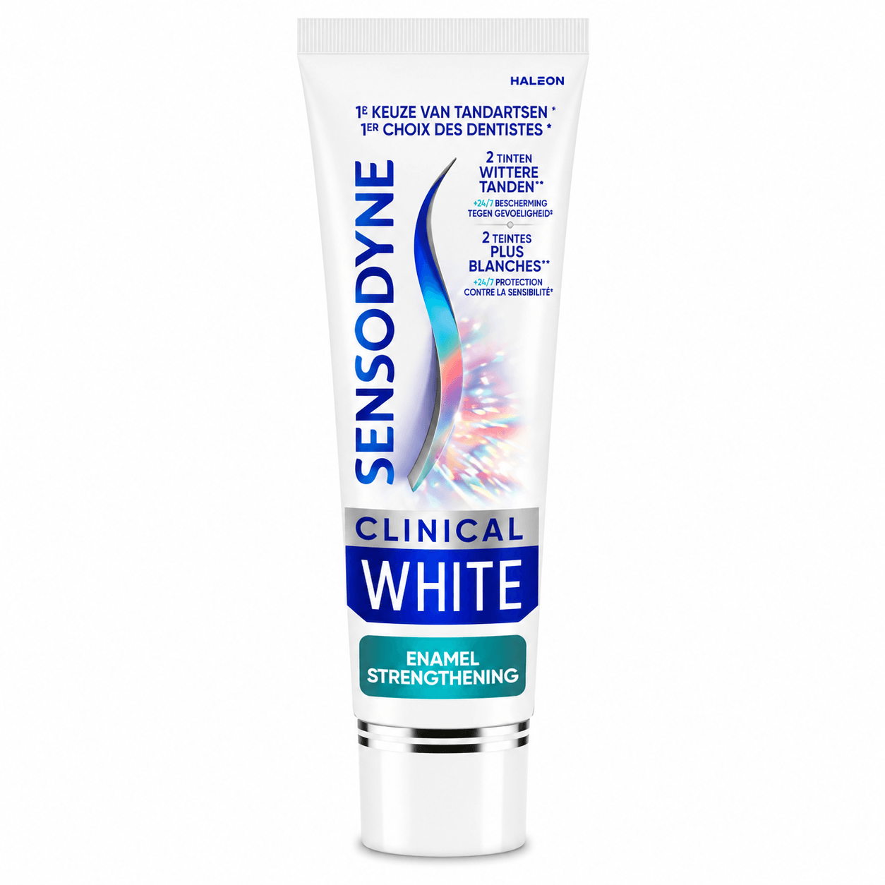 Sensodyne Clinical White Enamel Strengthening Tandpasta | 75 ml | Gevoelige Tanden & Glazuurversterking