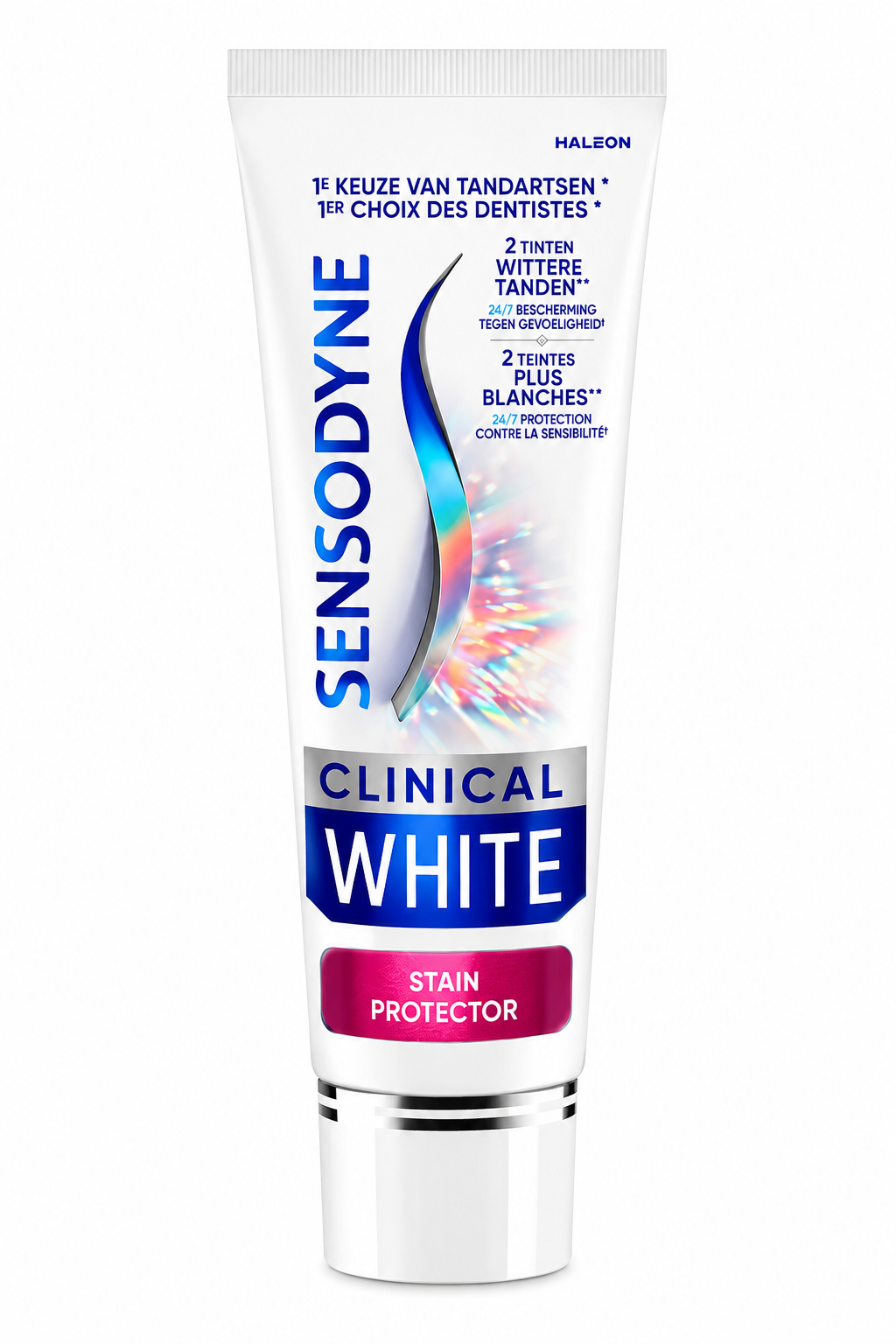 Sensodyne Clinical White Stain Protector Tandpasta | 75 ml | Gevoelige Tanden & Vlekbescherming