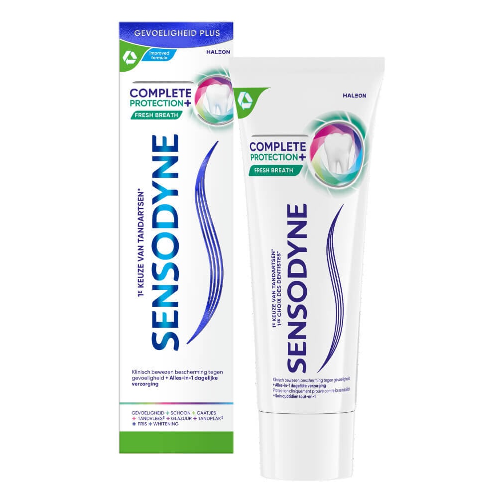 Sensodyne Complete Protection+ Fresh Breath Tandpasta | 75 ml | Gevoelige Tanden & Frisse Adem