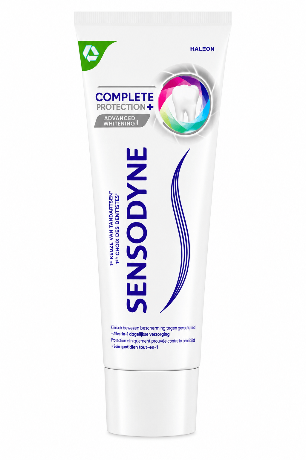 Sensodyne Complete Protection+ Advanced Whitening Tandpasta | 75 ml | Gevoelige Tanden & Wittere Tanden