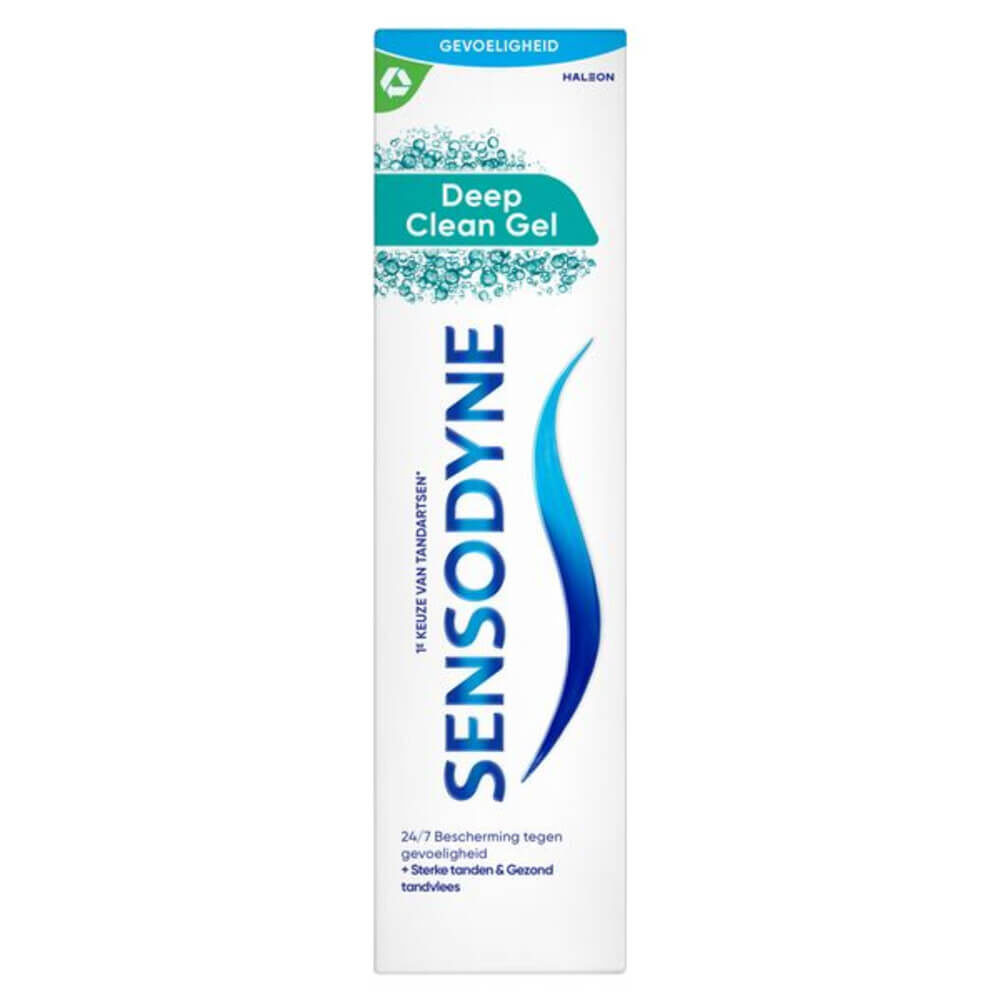 Sensodyne Deep Clean Gel Tandpasta | 75 ml | Gevoelige Tanden & Diepe Reiniging