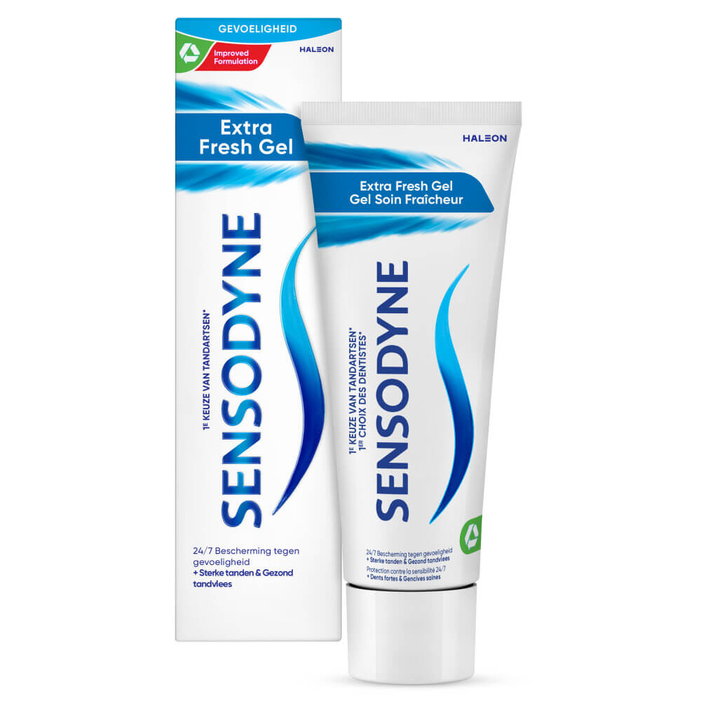Sensodyne Extra Fresh Gel Tandpasta | 75 ml | Gevoelige Tanden & Extra Frisse Adem