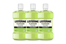 Listerine Mild & Minty Mondwater | 3 x 500 ml | Milde Frisse Adem