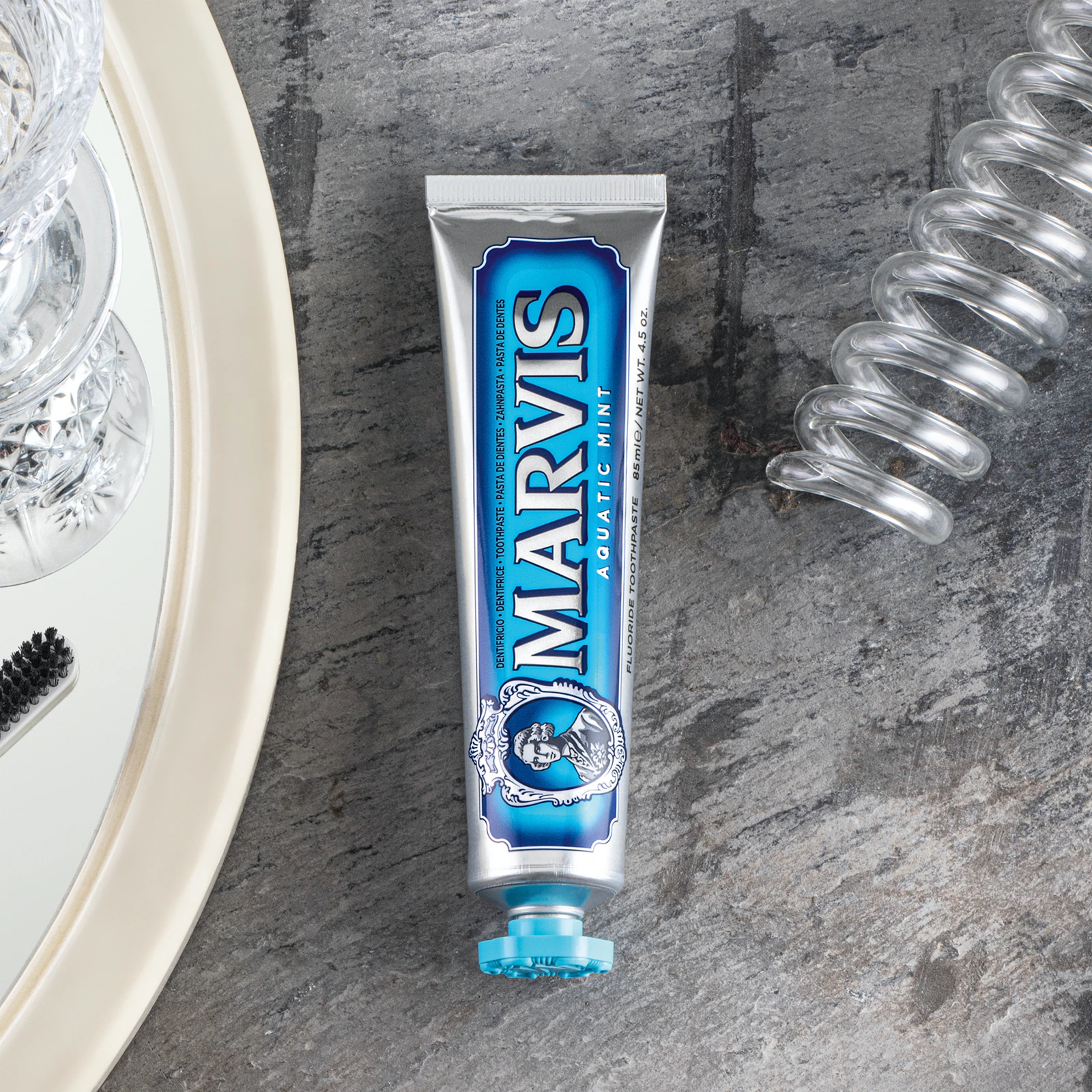 Marvis Tandpasta Aquatic Mint | 85 ml