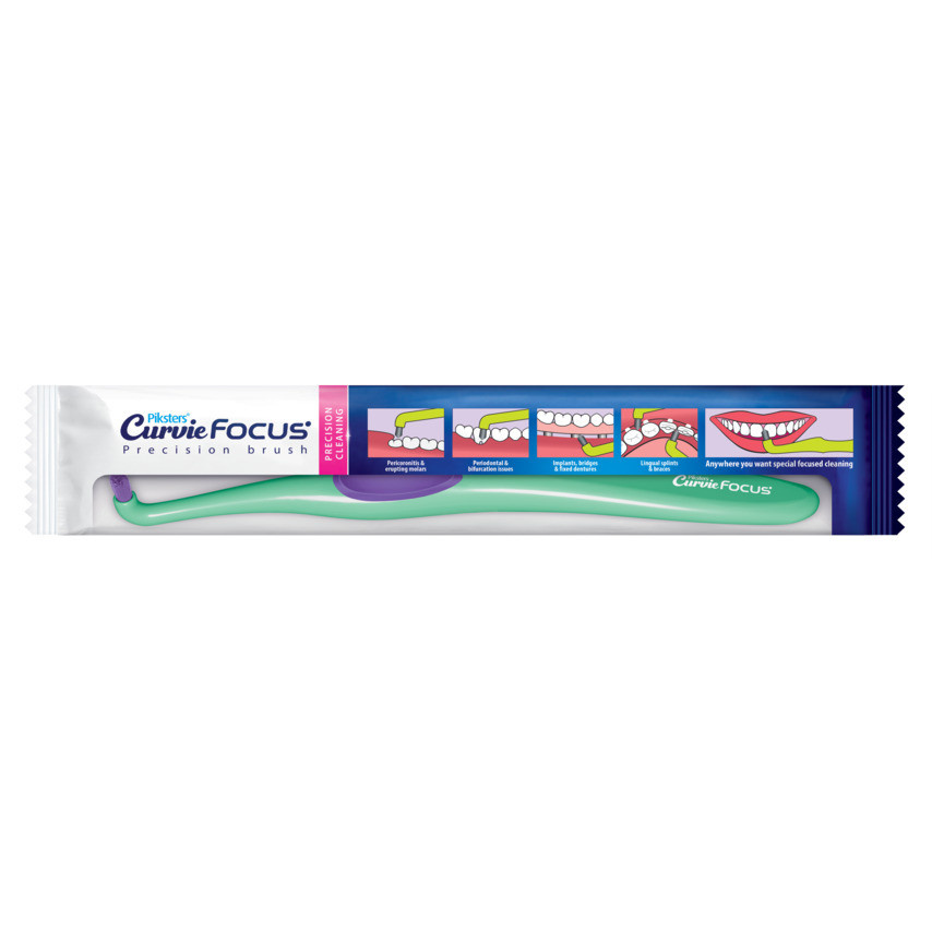 Piksters Curvie Focus Tandenborstel | Precision Cleaning
