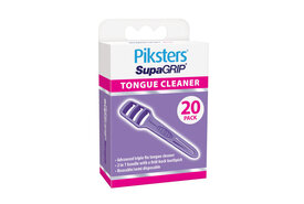 Piksters SupaGRIP Tongue Cleaner | 20 stuks | Inclusief tandenstoker
