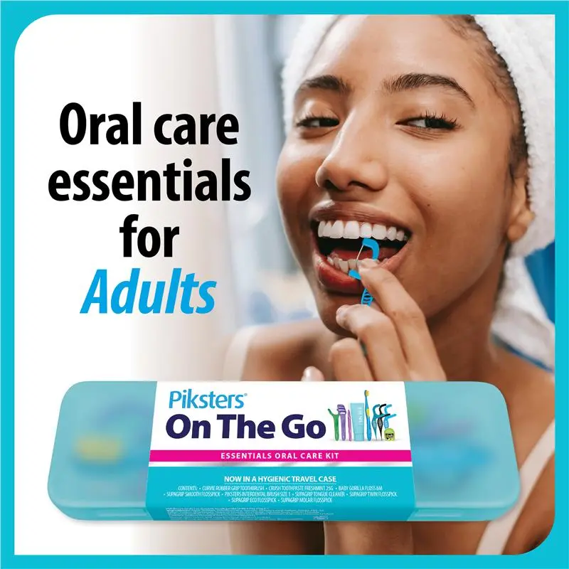 Piksters On The Go Essentials | Oral Care Kit