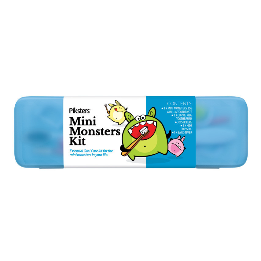 Piksters Mini Monsters Kit | Mondverzorging voor kinderen