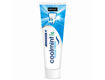 Sence Coolmint Fluor Tandpasta | 75 ml | Frisse Adem & Vegan Formule