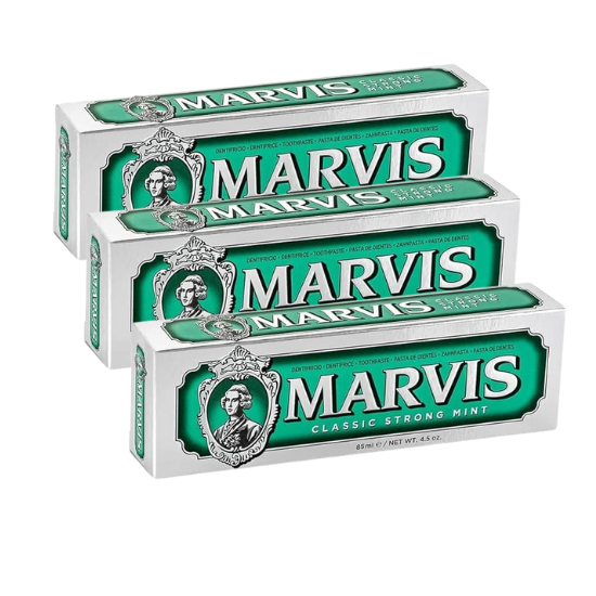 Marvis Tandpasta Classic Strong Mint – 3 x 85 ml