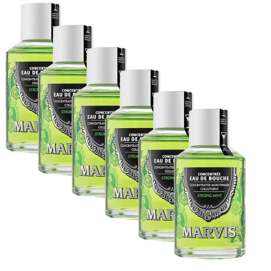 Marvis Mondwater Strong Mint - 6 x 120 ml