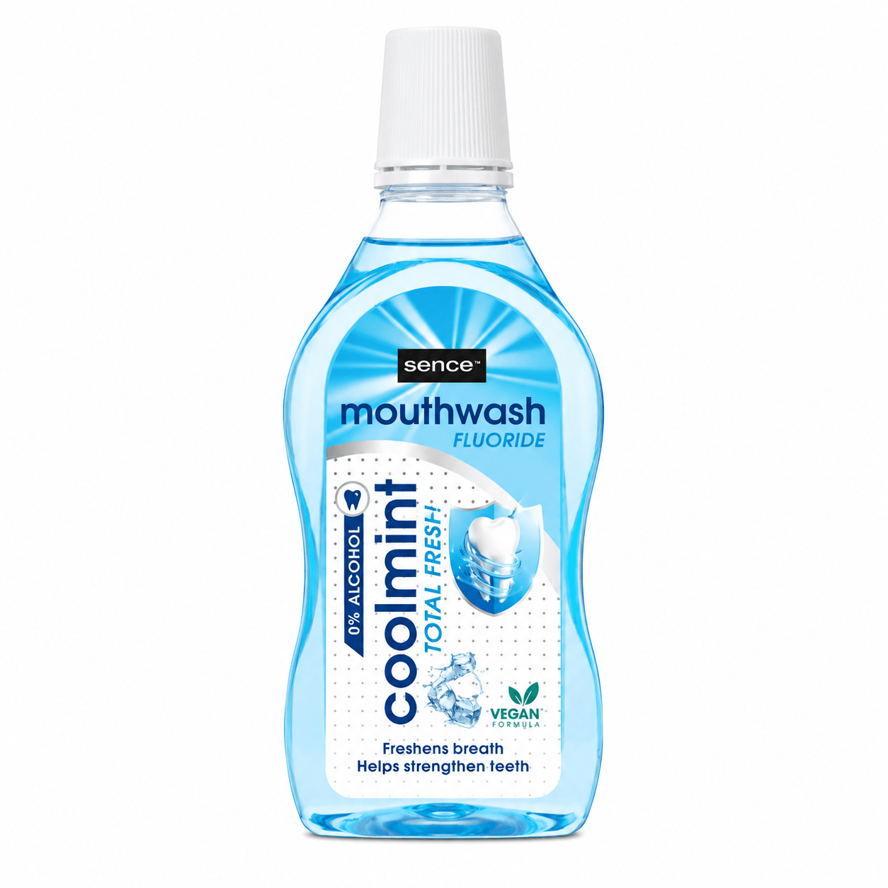 Sence Coolmint Total Fresh Mondwater | 500 ml | Frisse Adem & Sterke Tanden