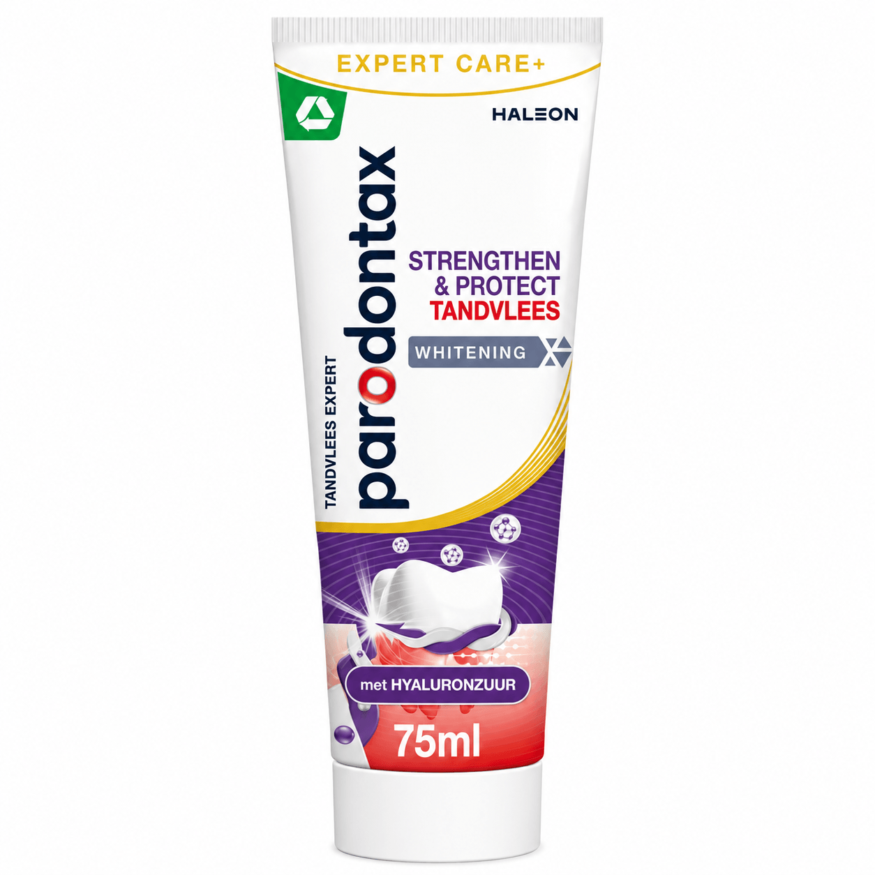 Parodontax Strengthen & Protect Whitening Tandpasta | 75 ml | Gezond Tandvlees & Wittere Tanden