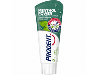 Prodent Menthol Power Tandpasta | 75 ml | Extra Frisse Adem & 4-in-1 Bescherming