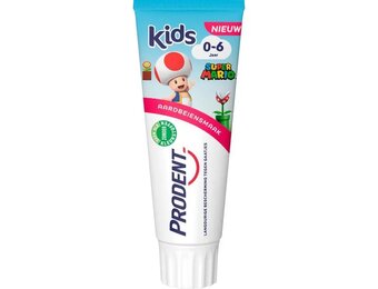 Prodent Kids 0-6 Jaar Tandpasta | 75 ml | Aardbeiensmaak & Bescherming Tegen Gaatjes